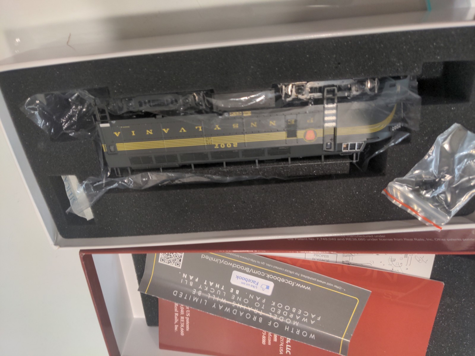 Broadway Limited HO BLW RF-16A/B SHARKNOSE Pennsylvania PRR 2007 BOTH DCC/SOUND