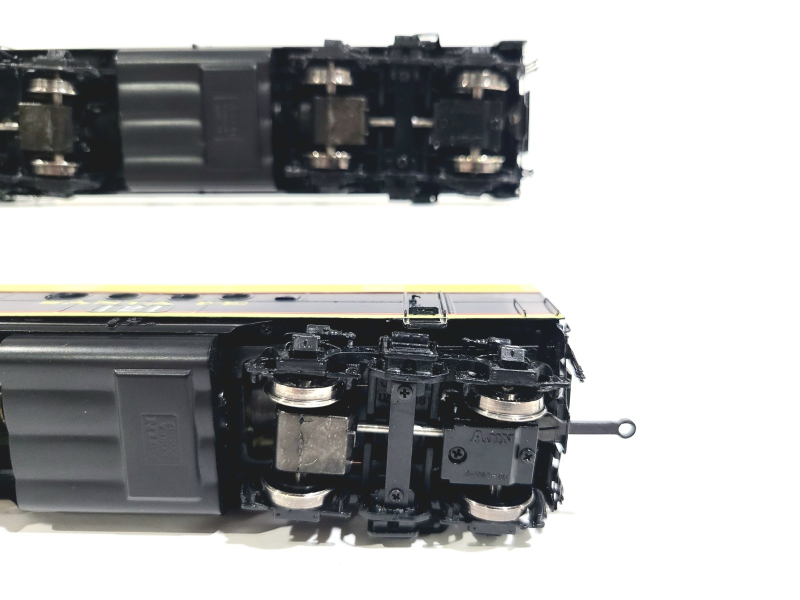 Division Point AT&SF EMC FT A-B Set Santa Fe #121 HO Brass Model #DP-1F