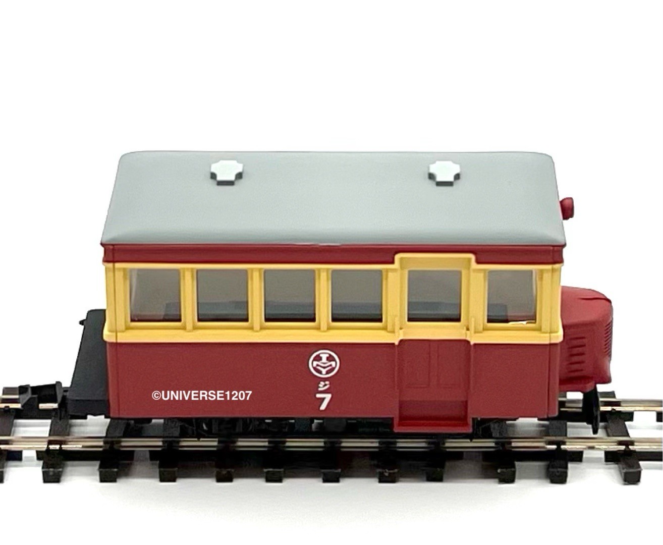 HOn30/HOe Tomytec Nekoya Narrow Gauge Railcar 2-Pack w/Power Drive Chassis H0e
