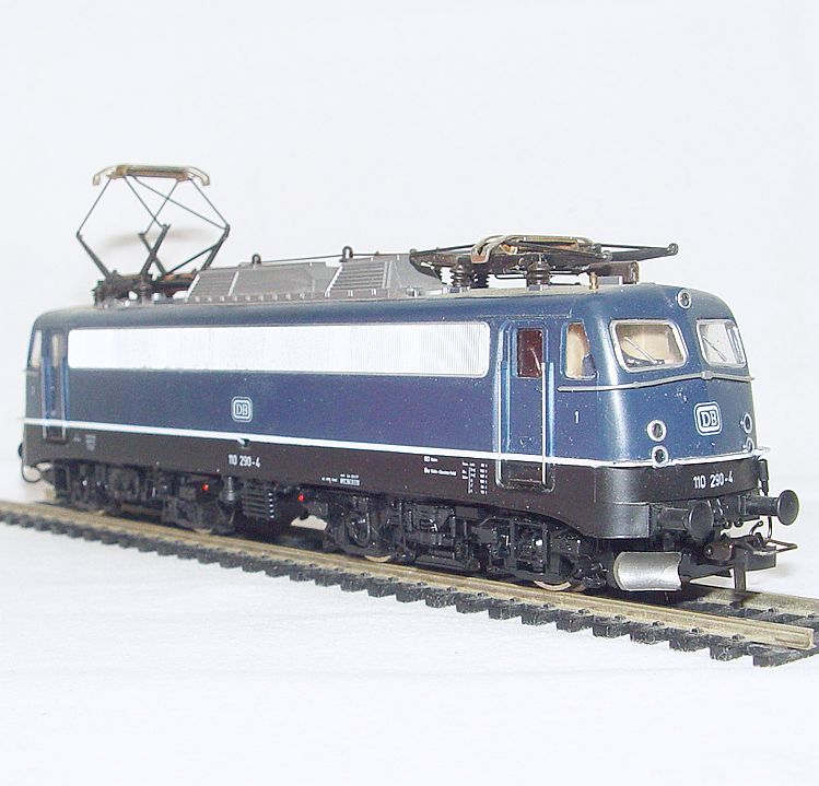 Roco DC HO 1:87 Deutsche Bundesbahn BR 110 Blue ELECTRIC LOCOMOTIVE MIB`78 RARE!