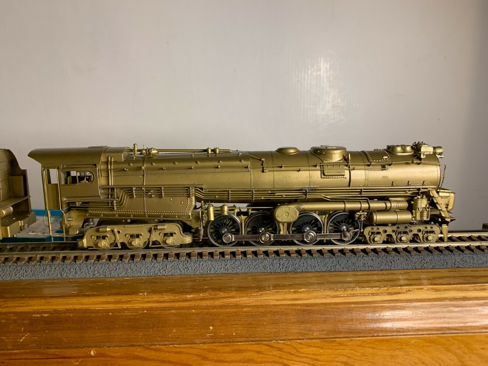 BRASS N.J.Custom #ST-807 P.R.R. S-2 6-8-6 Steam Turbine Loco Unptd. H.O. 1/87