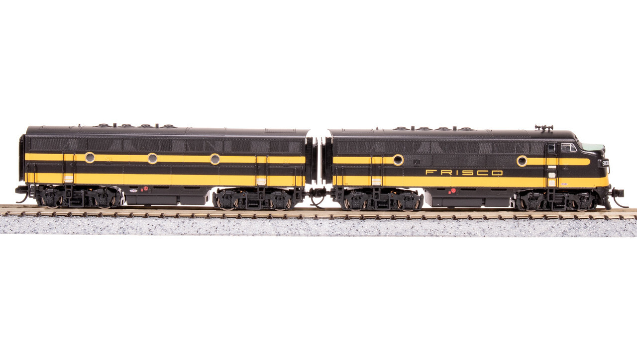 Broadway Limited 7721 N Scale SLSF EMD F3 AB Diesel Unit-A Diesel #5000/5100