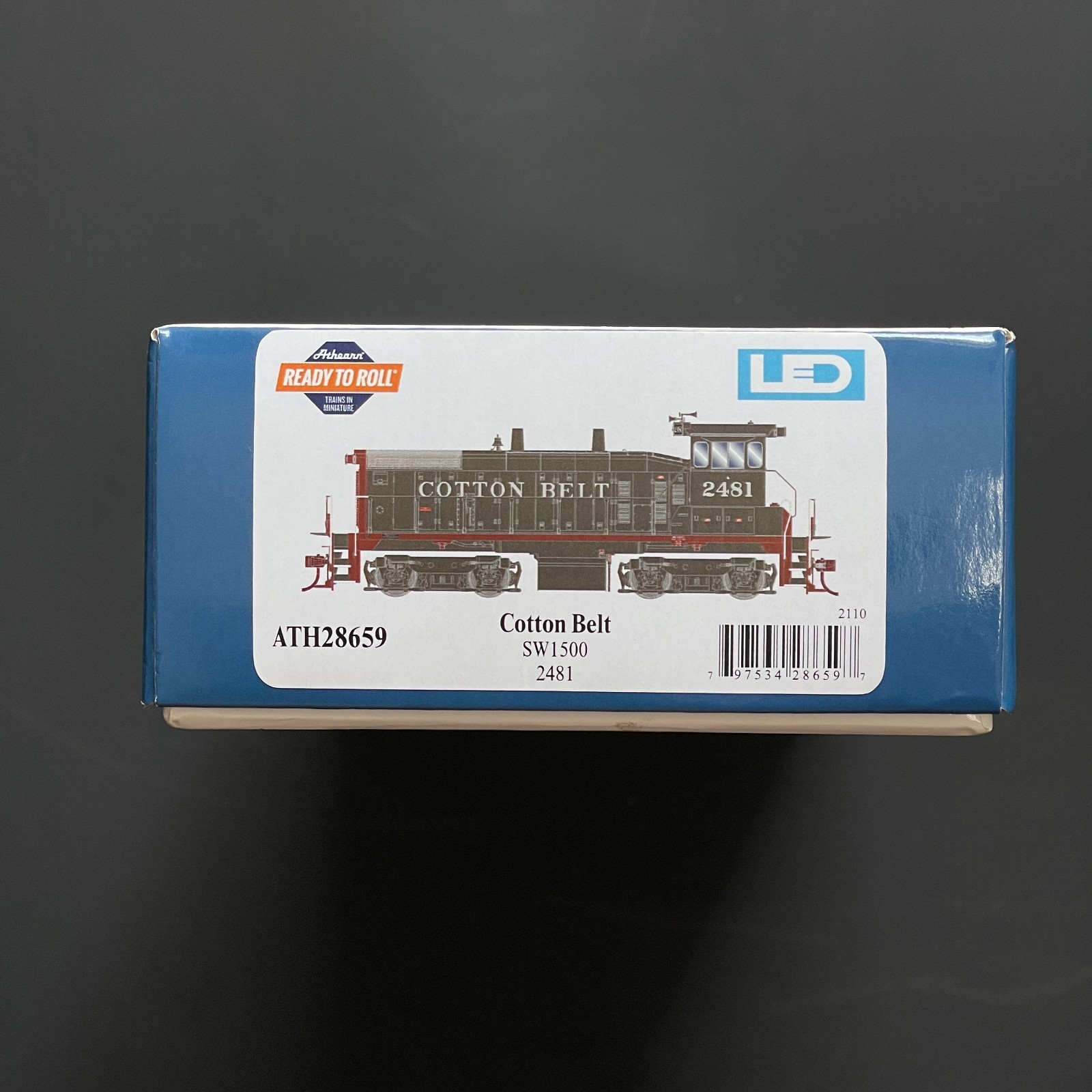 Athearn 28659 HO, SW1500, DCC and Sound Ready, SSW, 2481