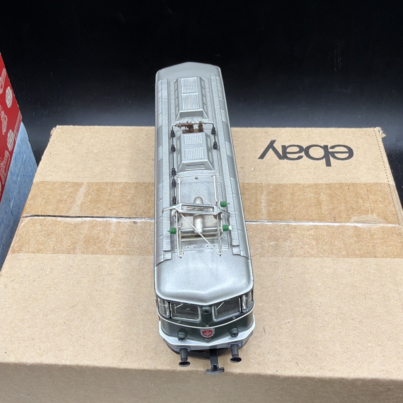 CLEAN HO Scale Hag 161 SBB CFF Locomotive Re 4/4II SBB