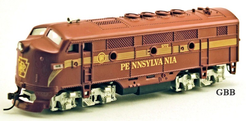 HO 1:87 Scale PENNSYLVANIA F2-A DIESEL Model Power New in Box 96801