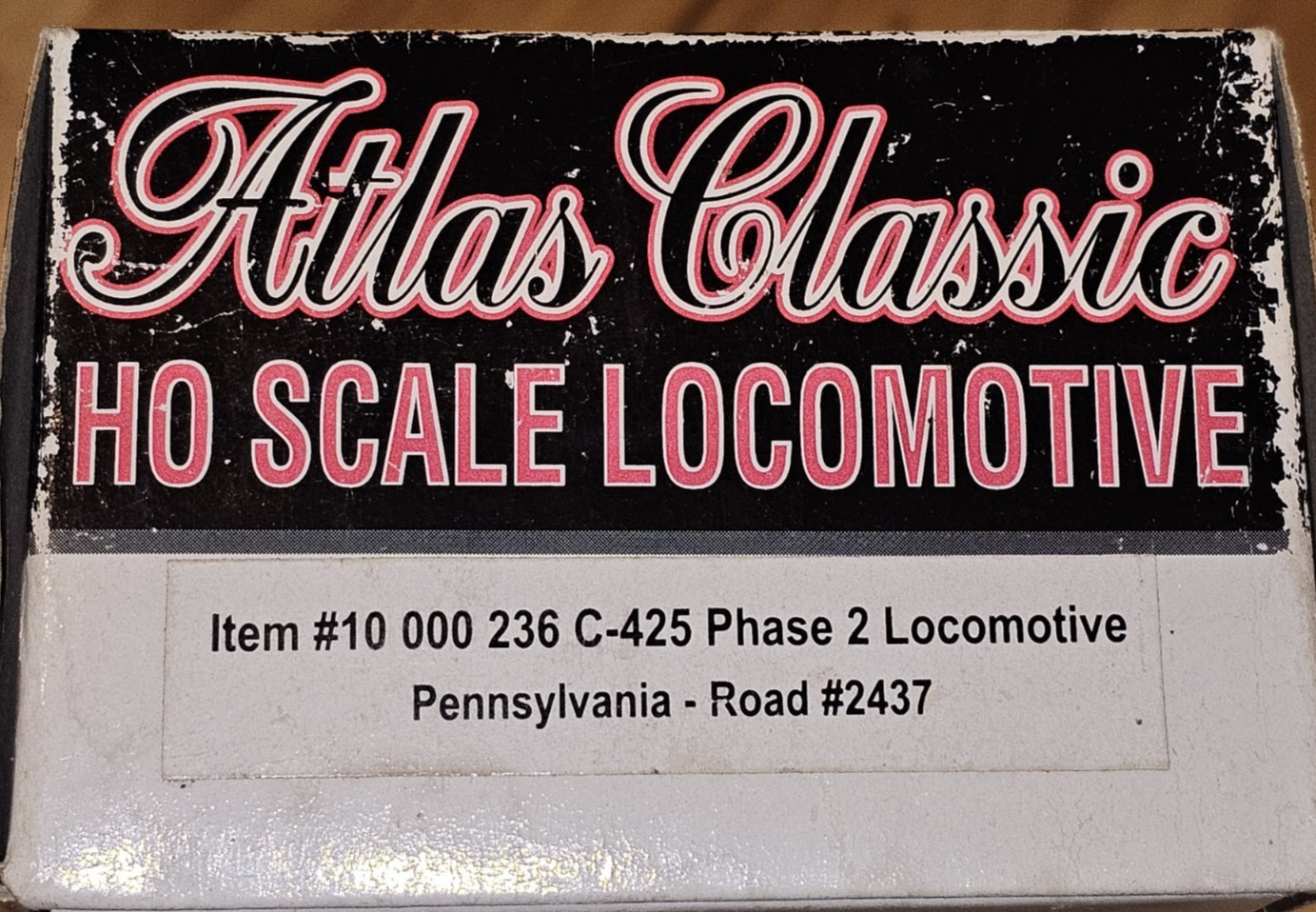 HO Atlas Classic C-425 Phase 2 Diesel Locomotive Pennsylvania PRR Road #2437