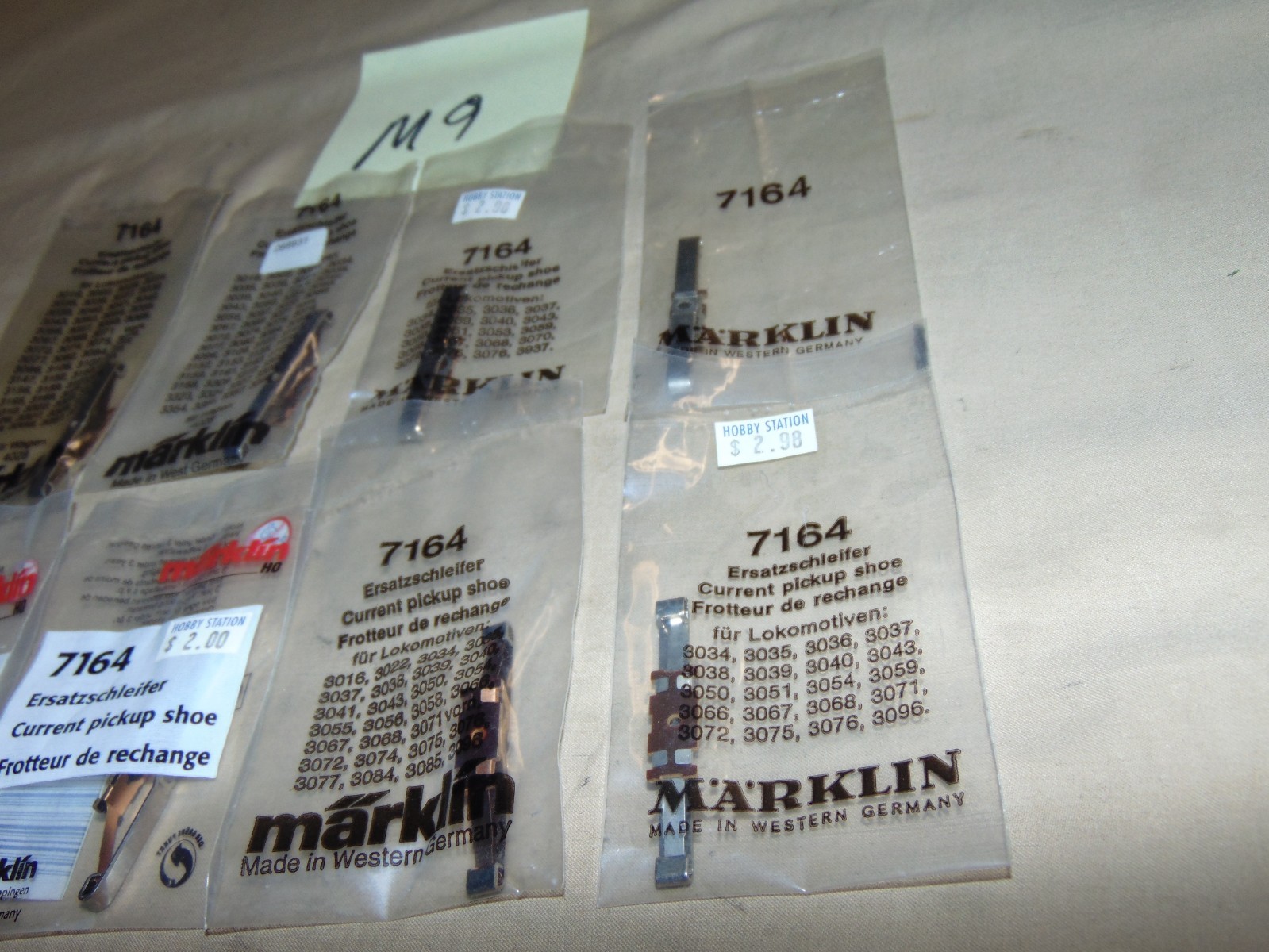 MARKLIN HO 8 7164 PICK UP SHOES IN BAGS – BRAND NEW M9