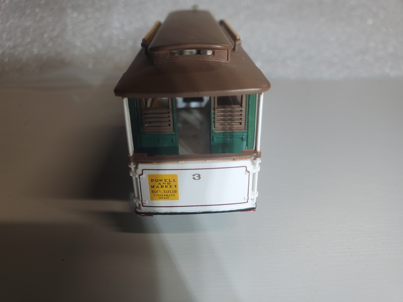 ho Bachmann Powel & Mason Street Trolley – Refurbished – DC – Runs Ok
