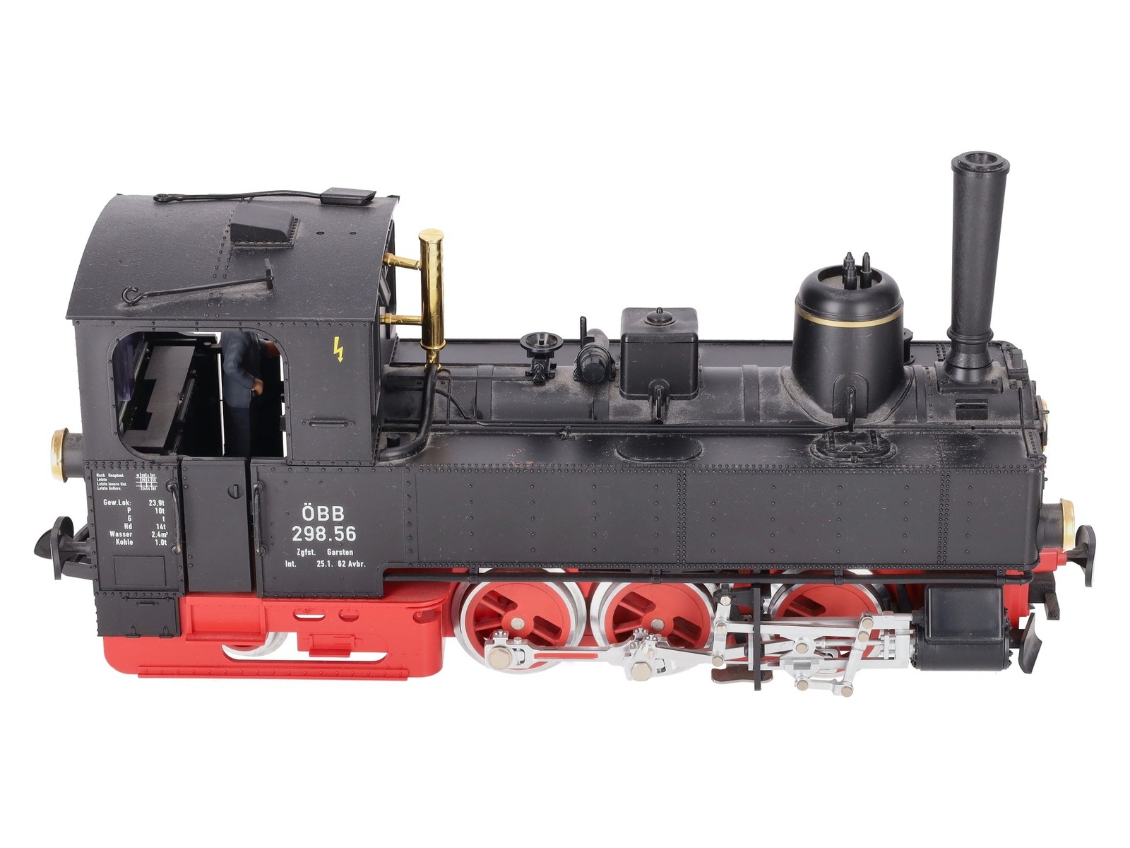 LGB 20721 G Austrian Federal Railways (OBB) 0-6-2 Locomotive #298.56/Box