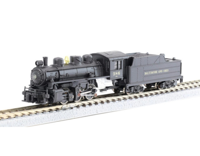 Rokuhan T040-1 Z Scale Baltimore & Ohio USRA 0-6-0 386