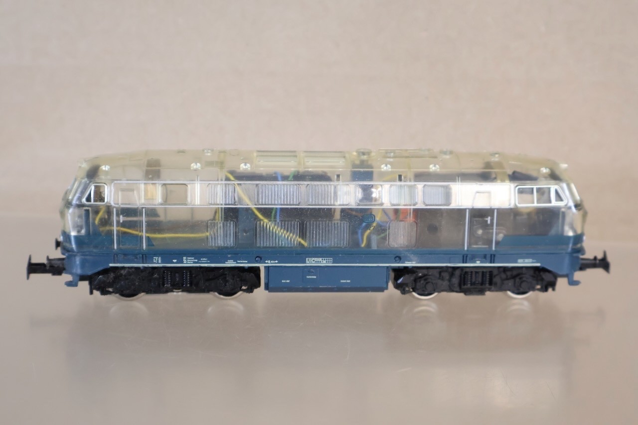 MARKLIN 3774 DIGITAL DB CLASS BR 216 127-1 DIESEL LOCOMOTIVE on