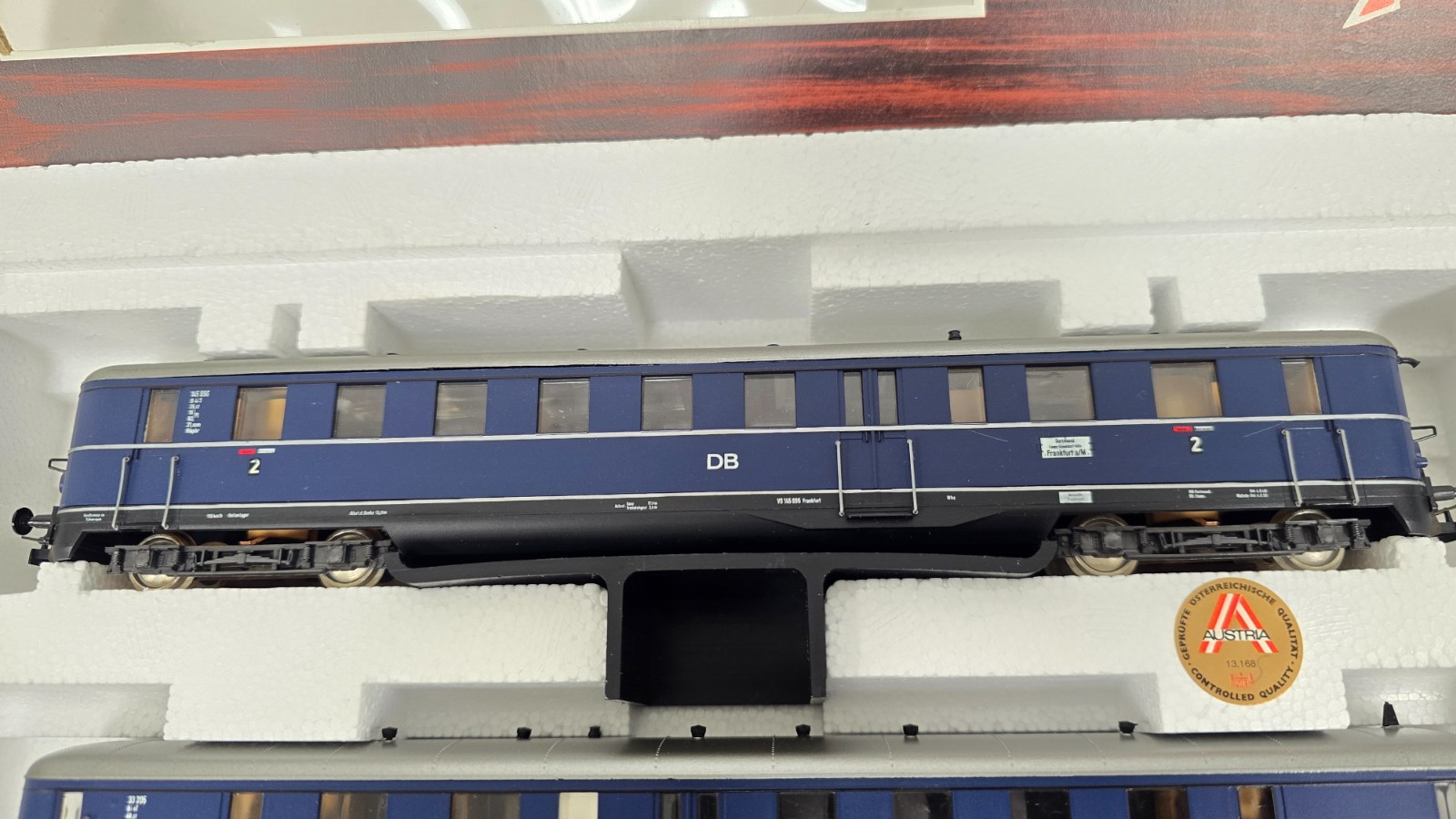 Brand New Liliput HO 2 piece Diesel Railcar Triebwagen – Boxed Free S&H