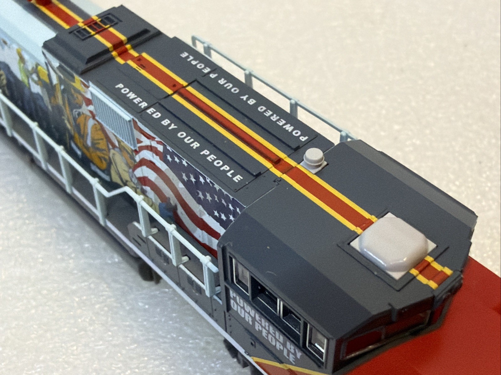 Kato N Scale EMD SD70ACe UP #1111 “Powered By Our People” Used Tested Runs