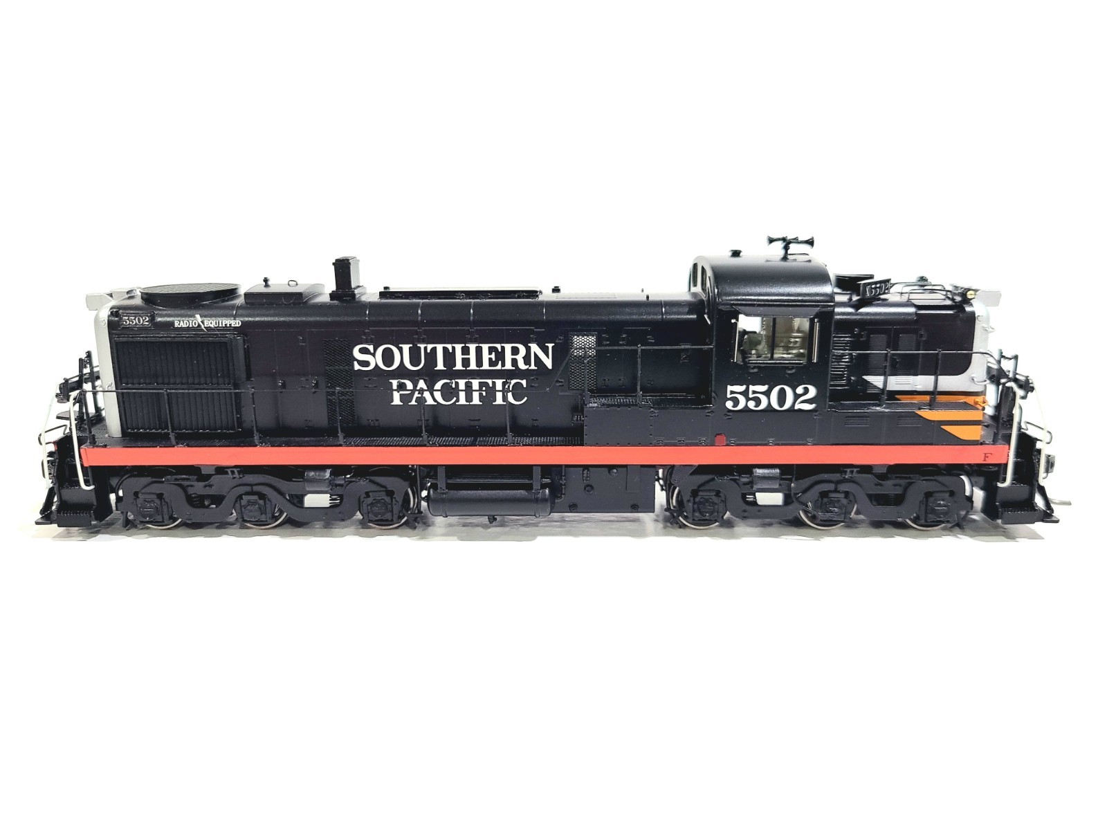 Division Point SP RSD-5 Southern Pacific Black Widow #5502 HO Brass #DP-4416