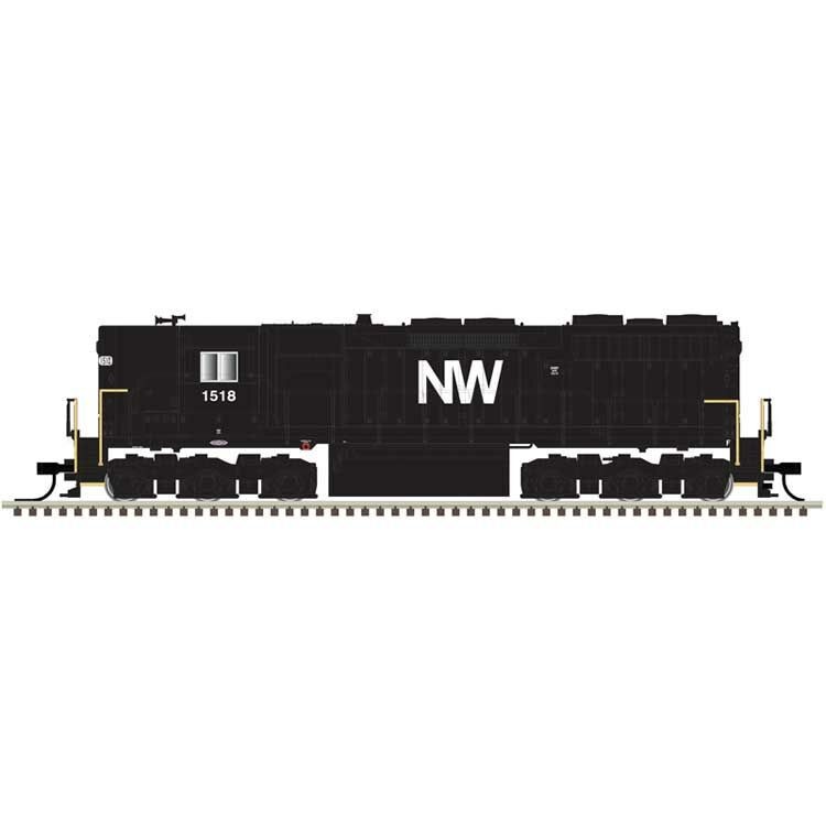 Atlas HO Scale ~ EMD SD35 High Nose ~ DC ~ Norfolk & Western #1518 ~ 10004464