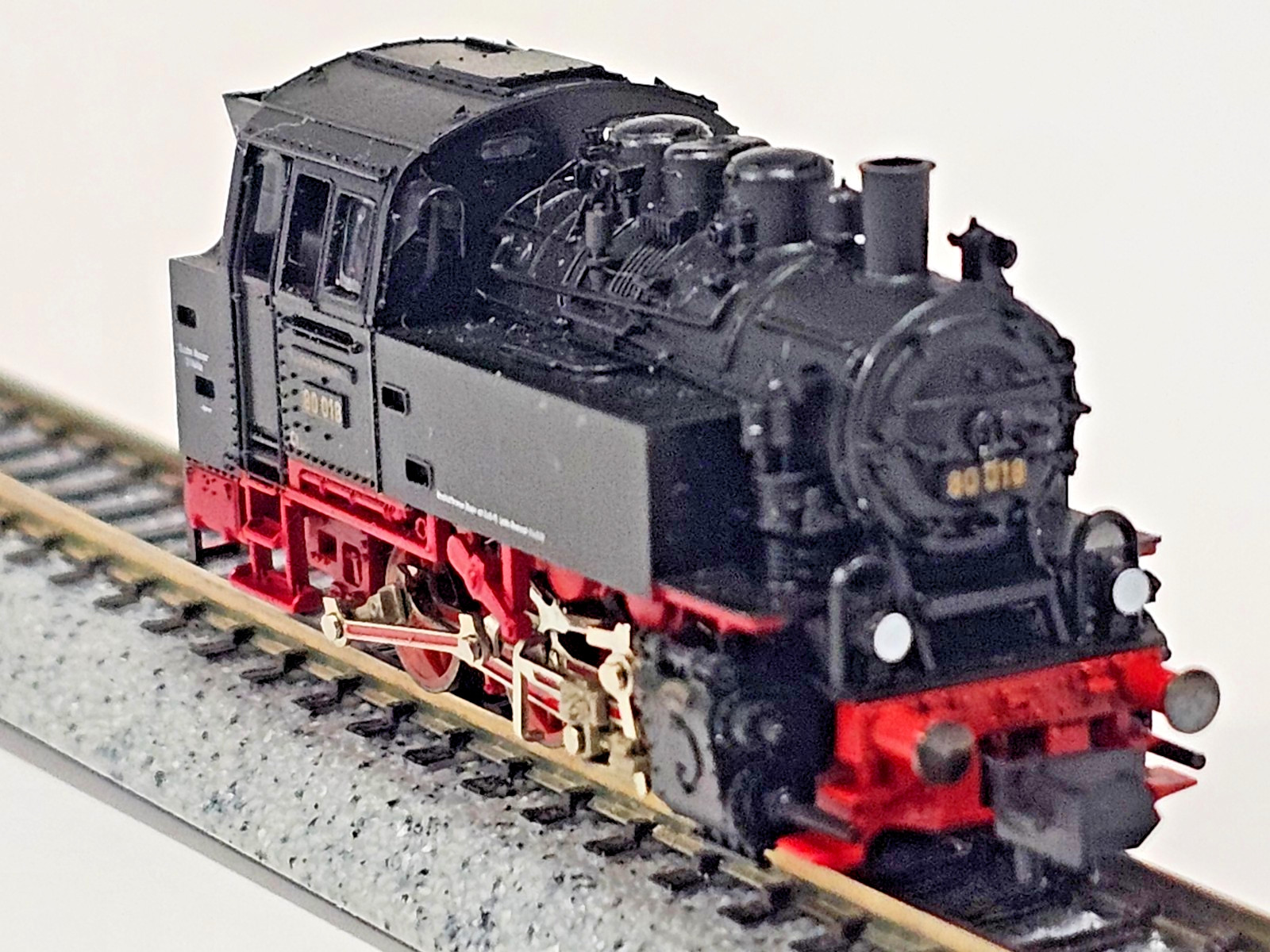 N SCALE FLEISCHMANN PICCOLO 7027 TANK STEAM LOCOMOTIVE OF THE DRG TESTED W VIDEO