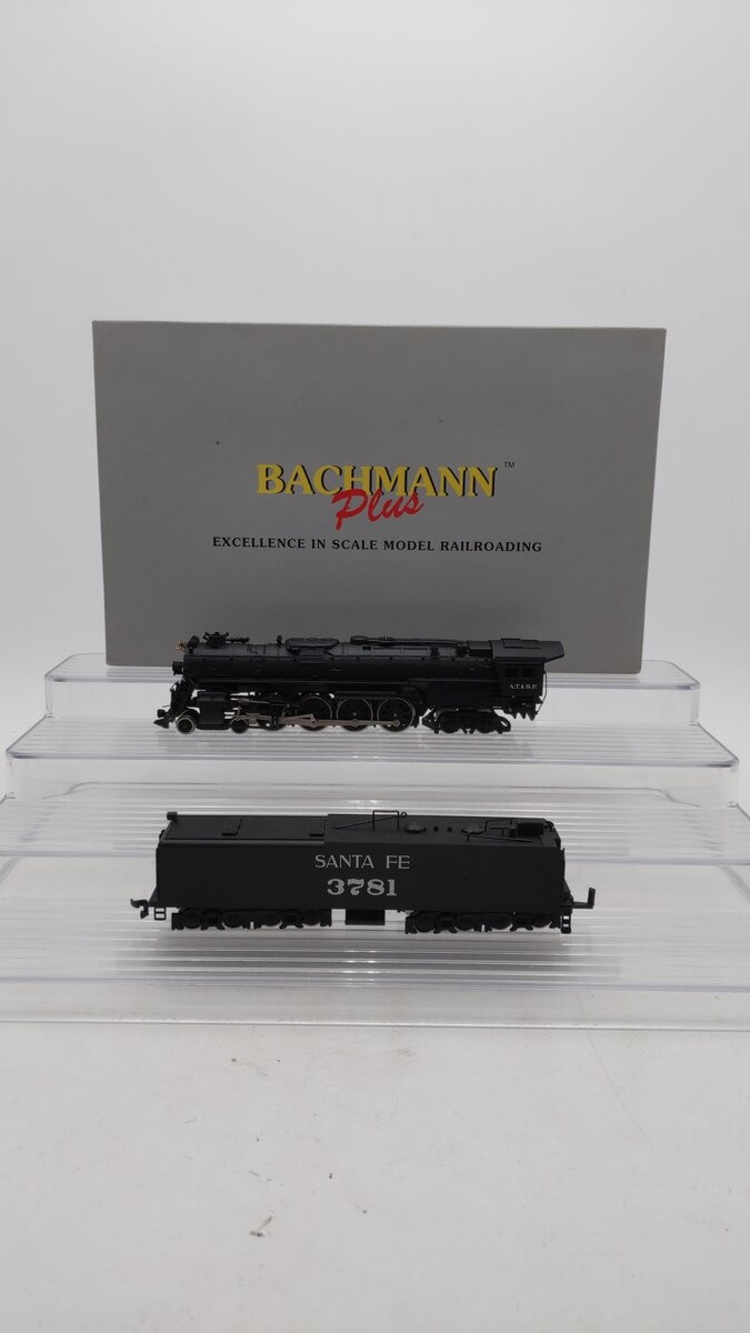 Bachmann 11320 HO Santa Fe Northern 4-8-4 Steam Locomotive w/ Tender #3781 LN