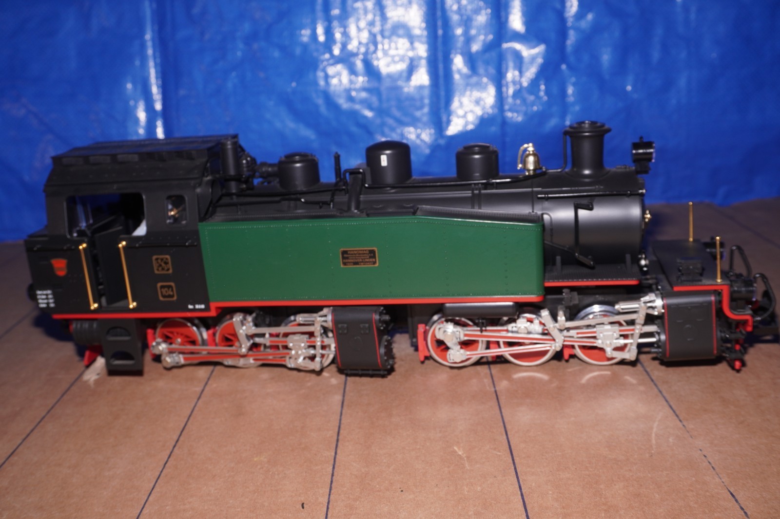 LGB Spur G 20851 Mallet Steam Locomotive Green/Black, Epoche III