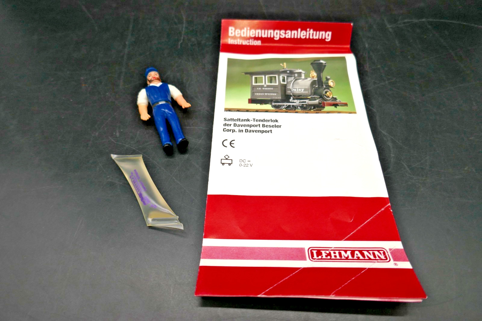 G Lehmann LGB #2077D Tank Steam Locomotive “Daisy” Cedar Springs – Working w/Box