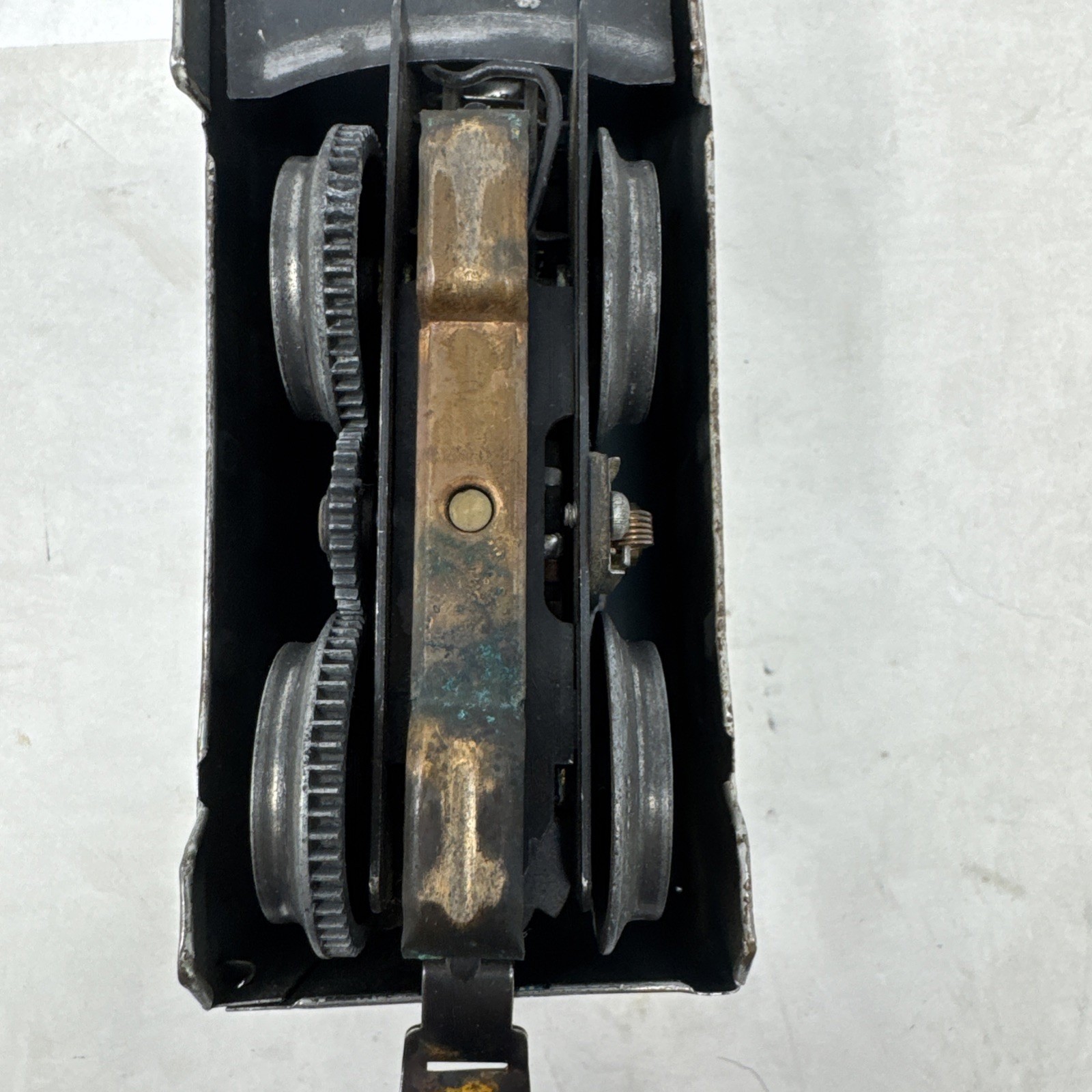 Marx Baltimore & Ohio Diesel Locomotive O Scale Blue Silver Tin Litho Engine 62