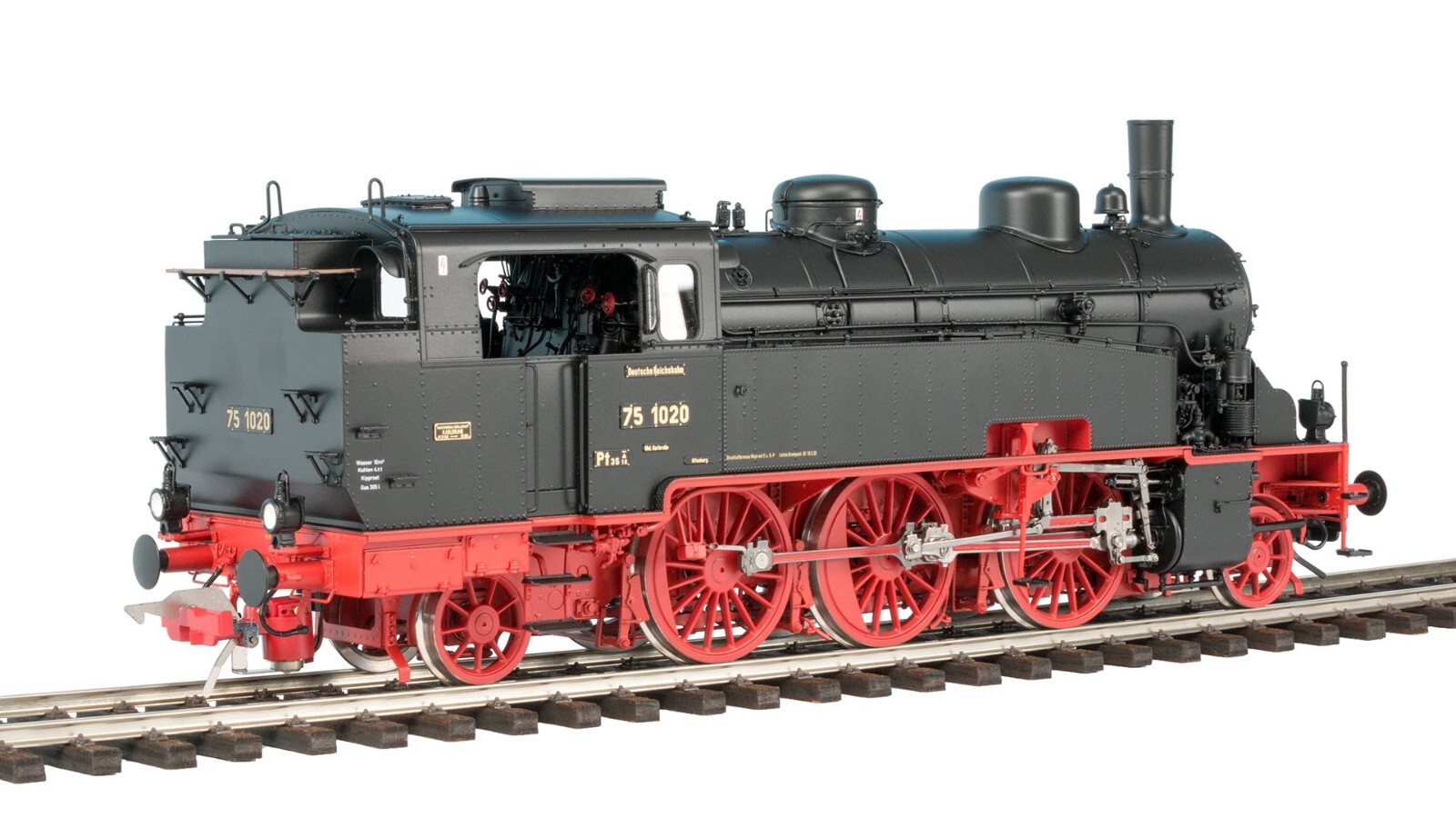 KM1 Gauge 0 Steam Br 75 Metal Digital Sound 1:45 Various Variants Lenz