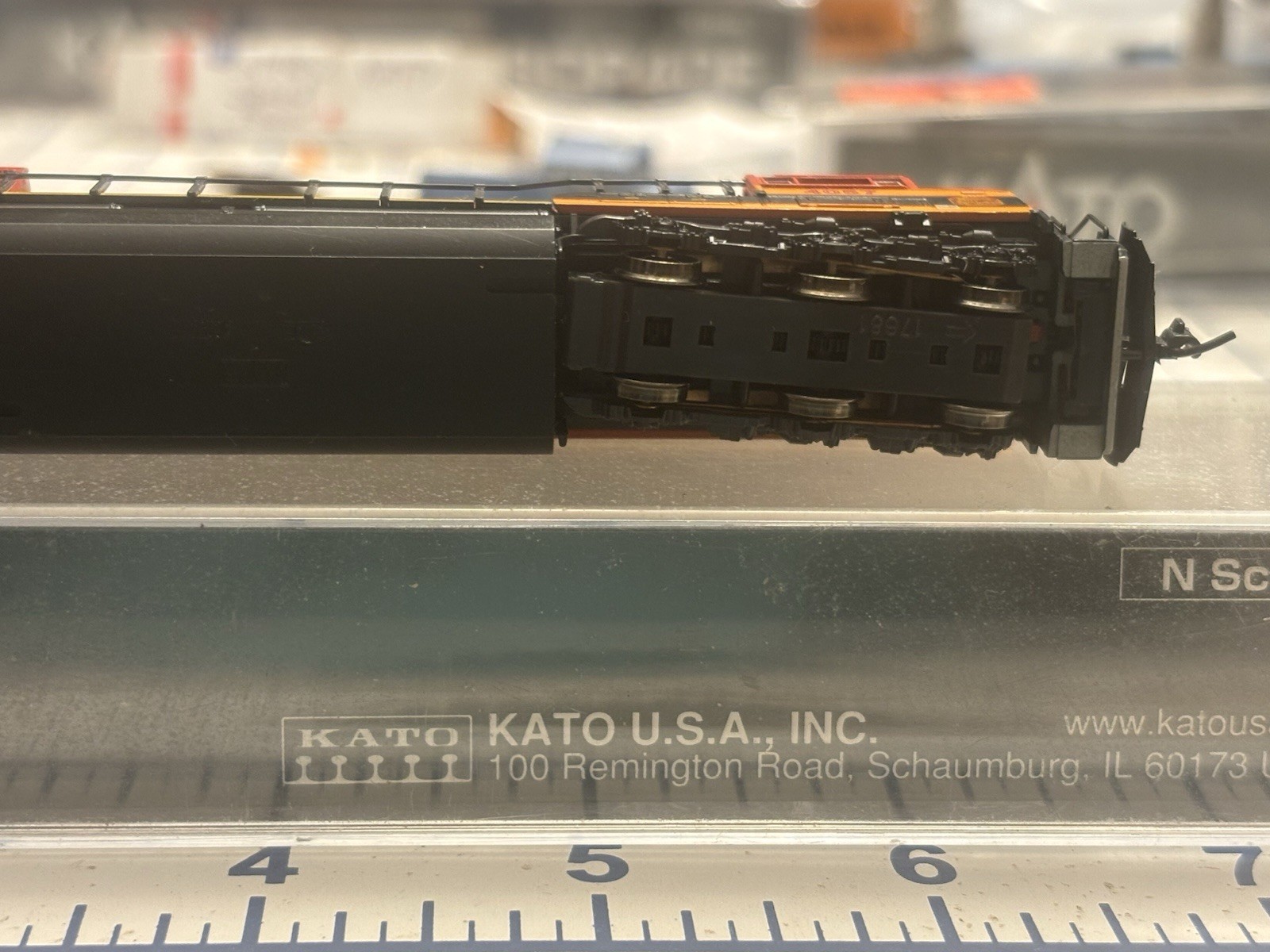 Kato N Scale KSC SD70ACE Locomotive #4057 W/XL Sound