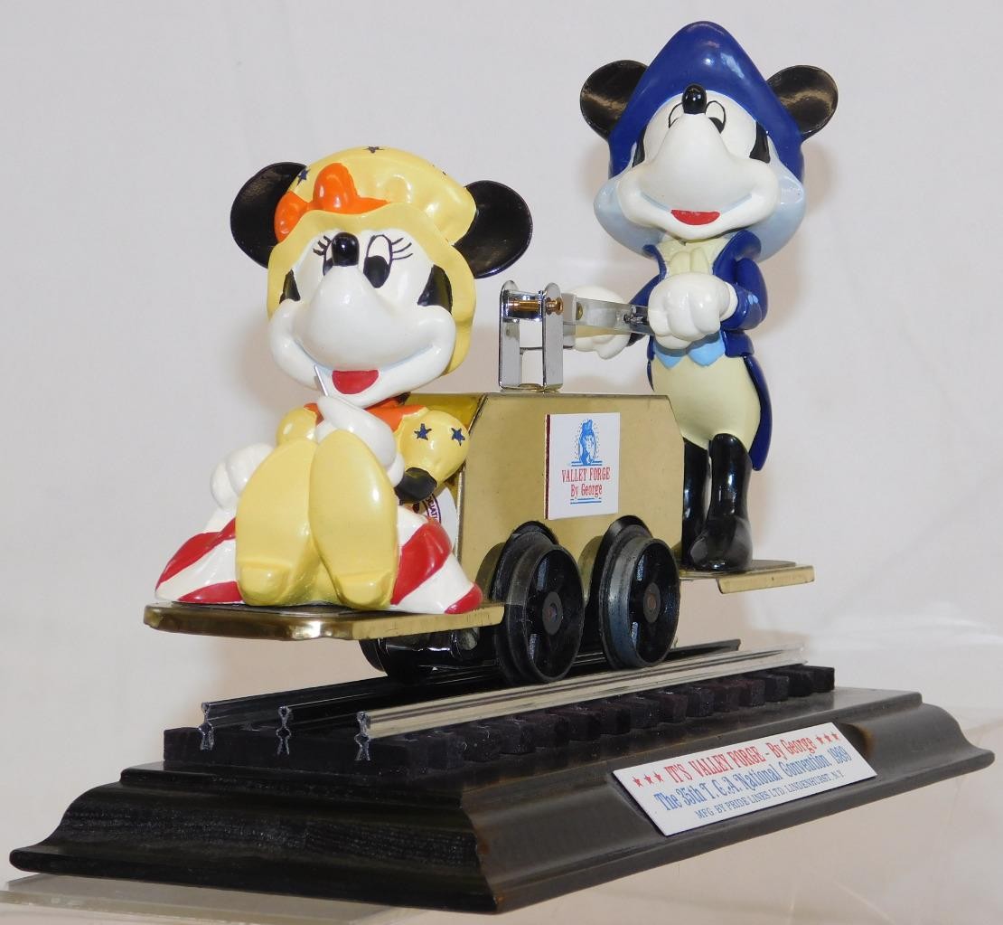 Pride Lines 1111 Mickey & Minnie Mouse Handcar Valley Forge TCA Runs Disney O