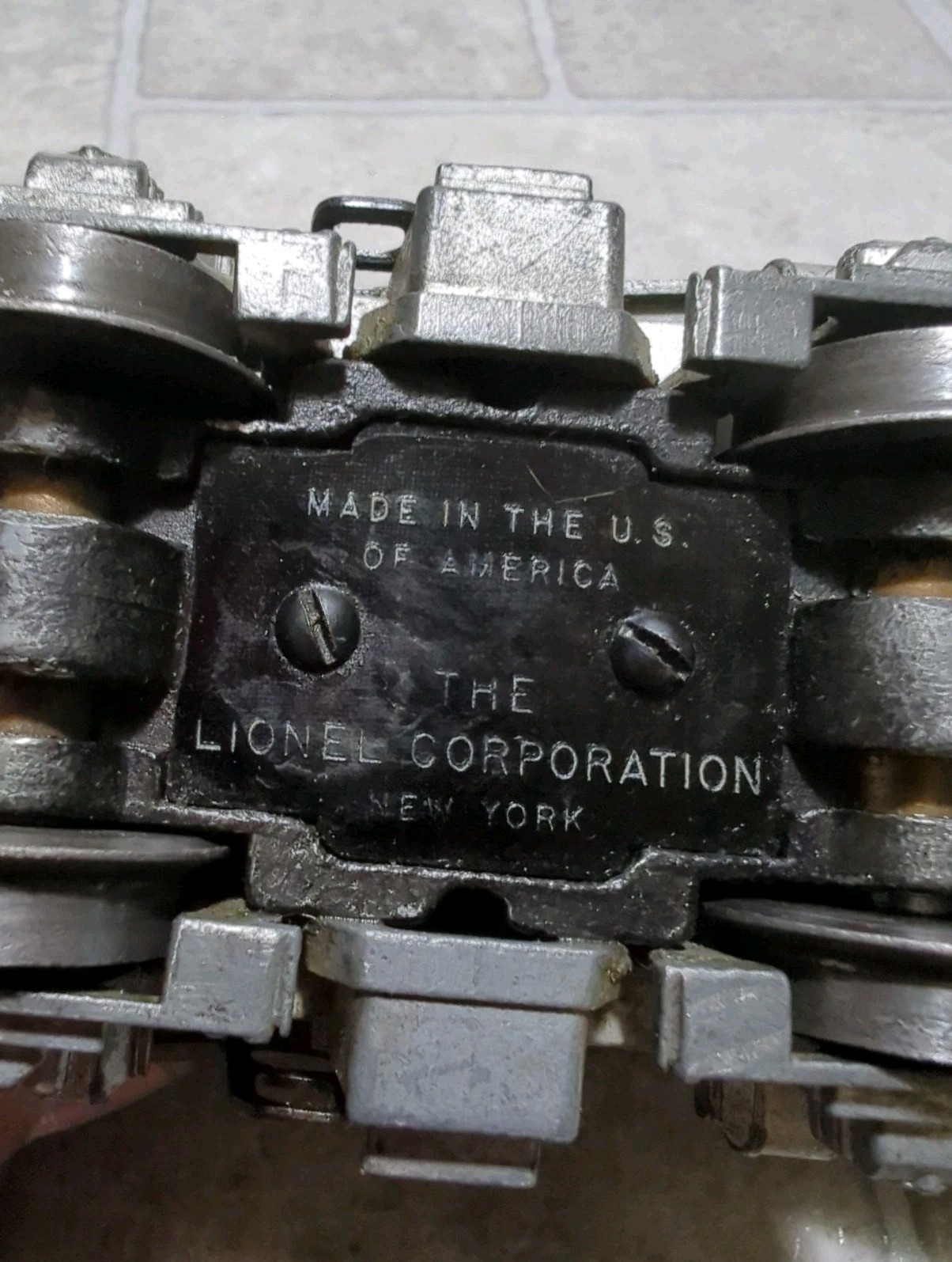 1949 Lionel Santa Fe 2333-20 Diesel F3 Locomotive Unit O Gauge Untested