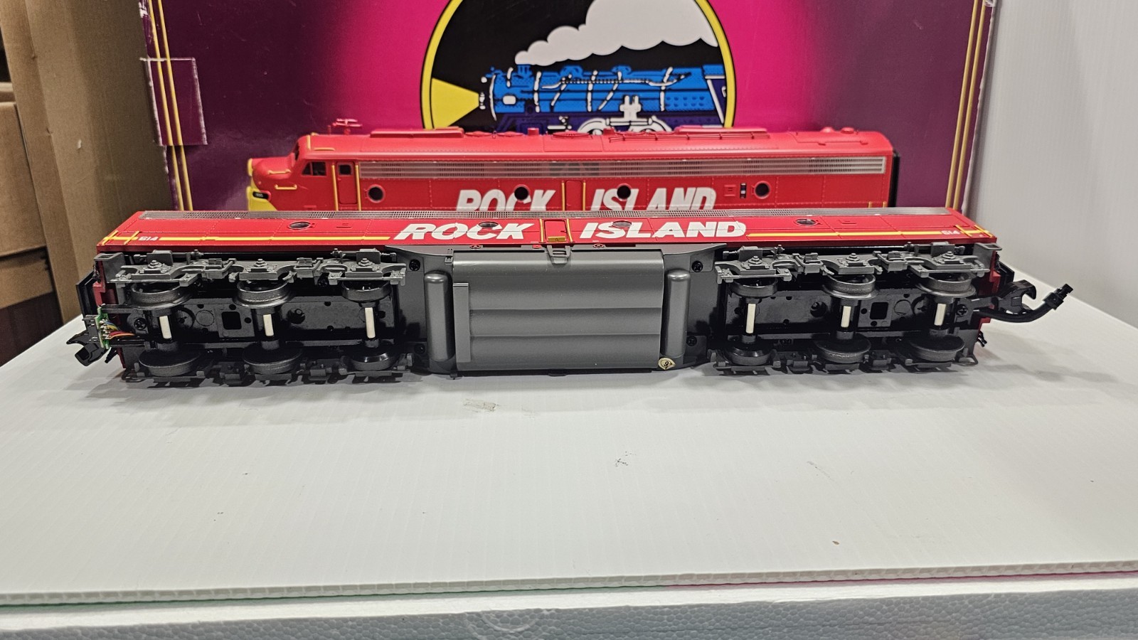 MTH 20-20187-1 Rock Island Premier E-8 ABA Diesel Set Protosound 3.0 PS 3