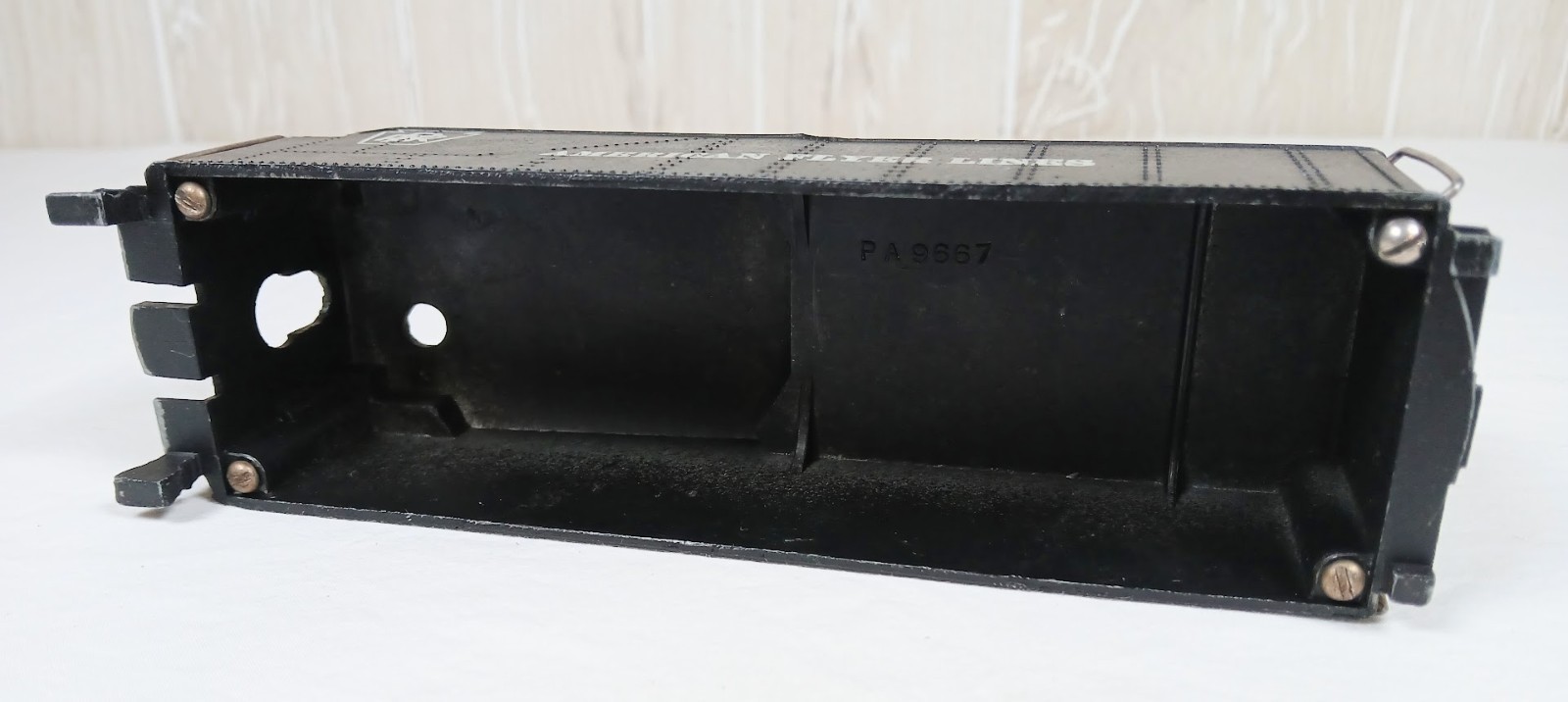 AMERICAN FLYER 312 K5 PRR SIT TENDER SHELL NICE ORIGINAL W/ HANDRAILS ETC 1947