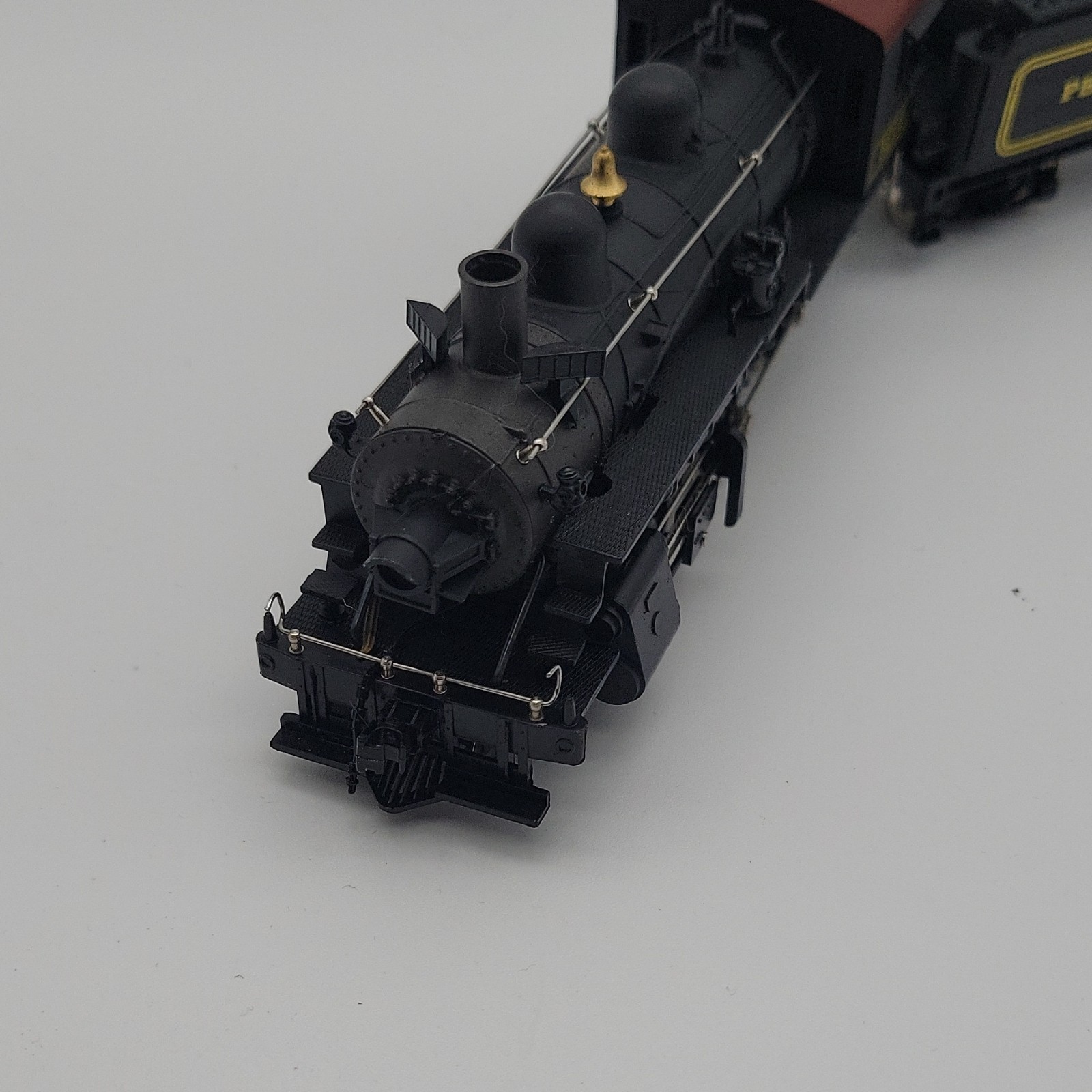 Mehano Pennsylvania Lines HO 0-6-0 Steam Locomotive 8279 Black/Red w/ Tender