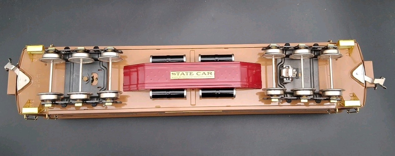 1970s Lionel A Loco with Williams Train State Cars Standard Gauge.