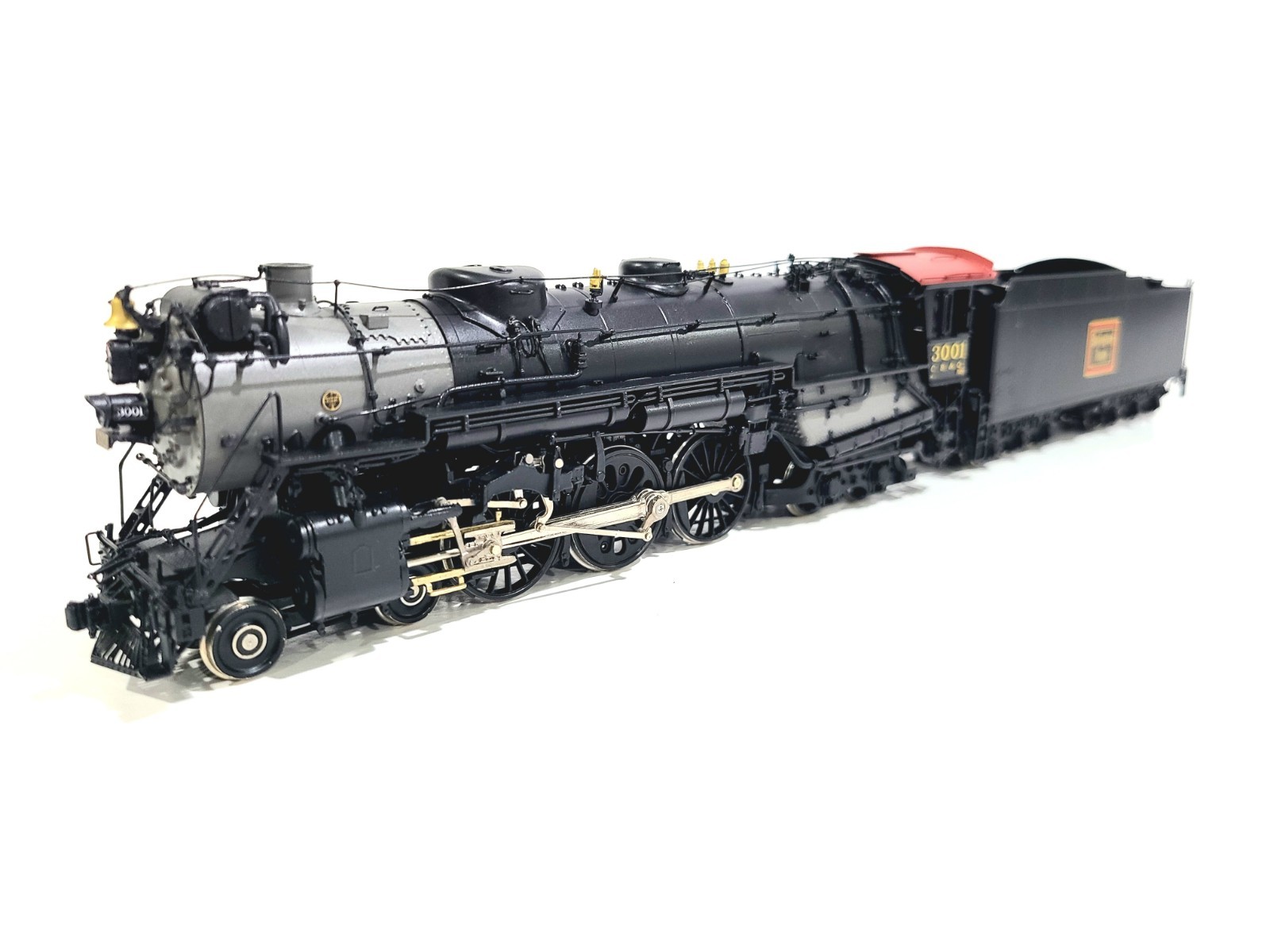 Challenger CIL Samhongsa CB&Q S-4 4-6-4 Chicago Burlington #3001 HO Brass 2258.1