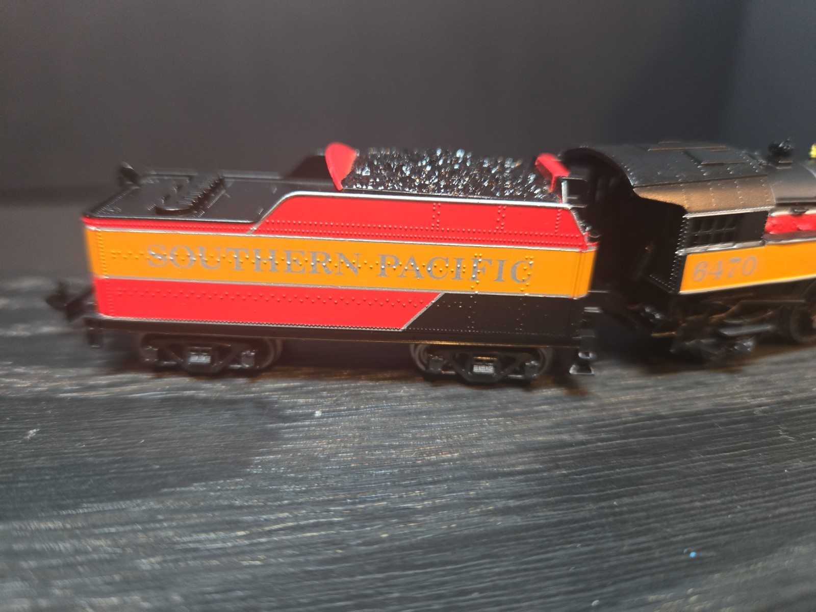 Model Power N Scale Metal Semi-Streamliner 7429 SP 4-6-2 Locomotive See Details!