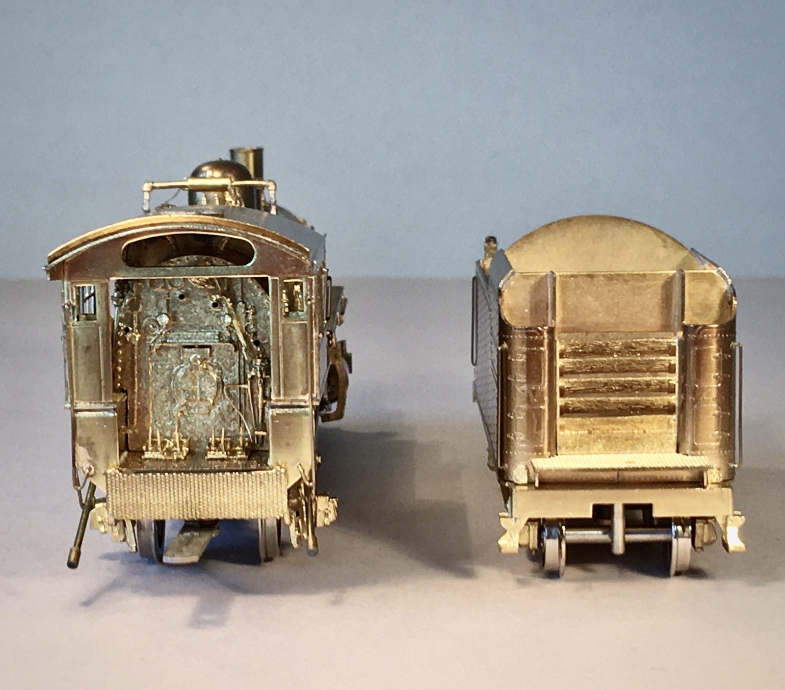 HO BRASS 4-4-2, C&NW ‘D’ Class by OMI – 1468, Slated Cylinders, Super Detailed