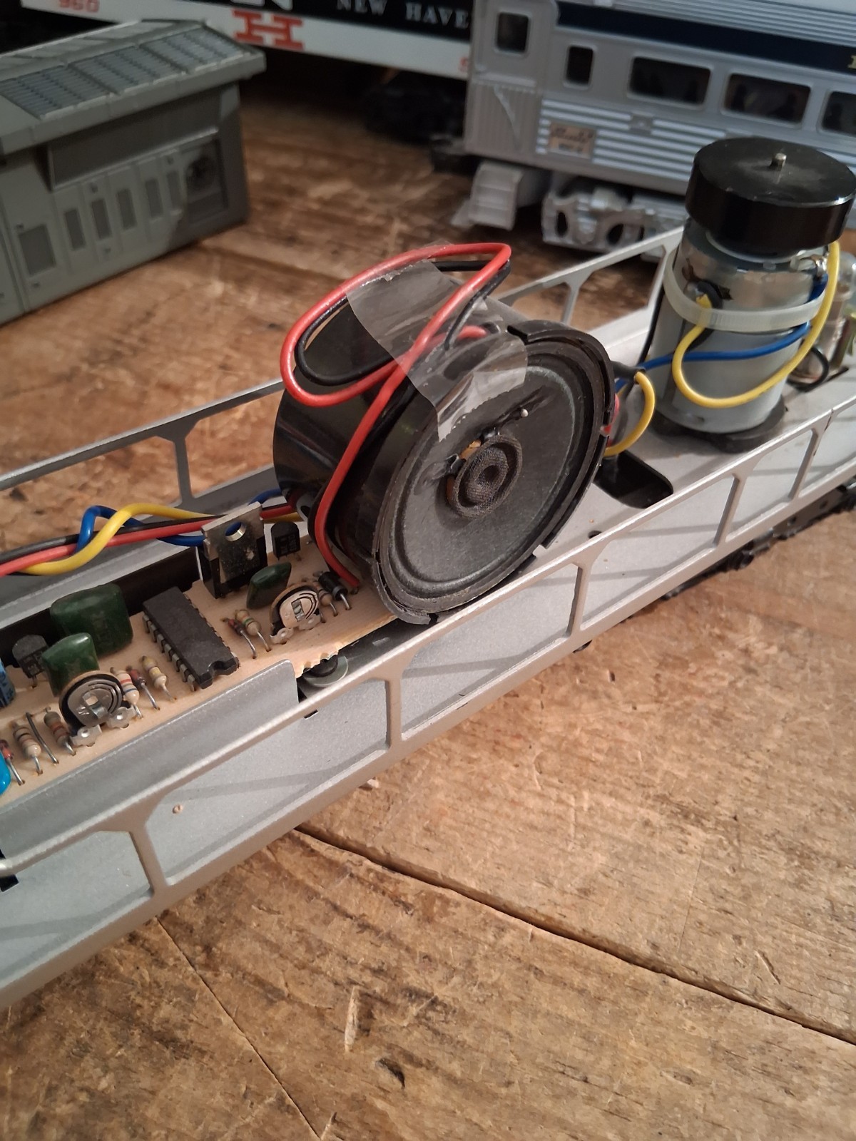 Williams DA109 Amtrak Dash 8 Powered Cab #807 Horn O Gauge 3 Rail Diesel TESTED