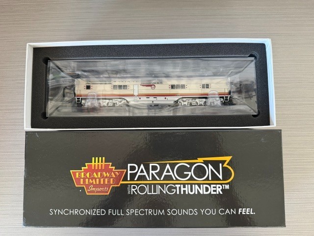 Broadway Limited HO ATSF E-1 B Unit #2A DCC with Sound Never Out of The Box