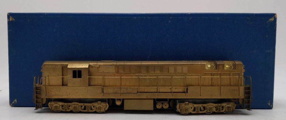 Red Ball H24-66 BRASS HO Fairbanks-Morse B-46 Trainmaster Diesel Locomotive/Box