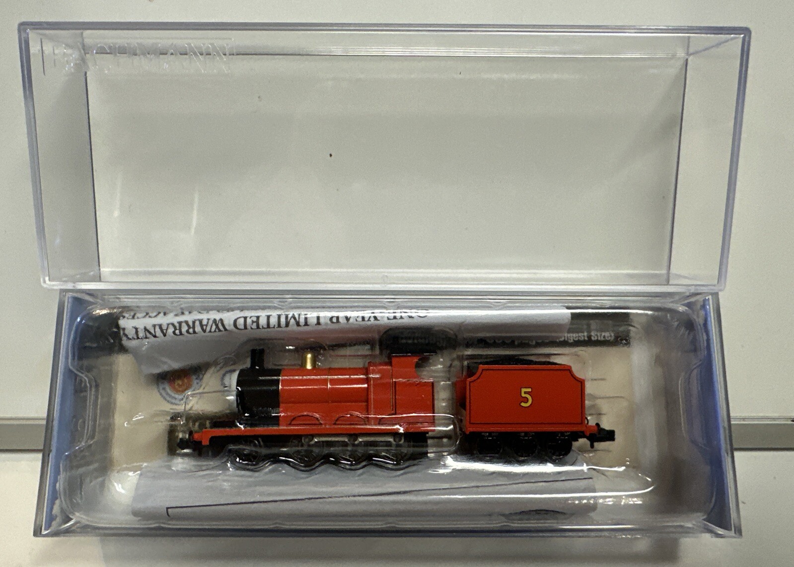 Bachmann N Scale Thomas & Friends James Engine & Tender #58793