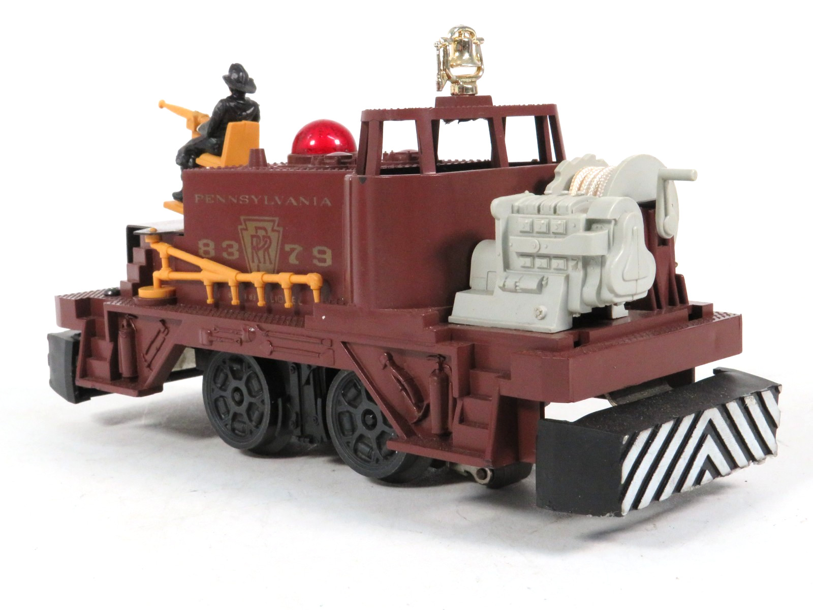 Lionel Trains 8379 Pennsylvania Railroad Motorized Fire Car, O Gauge