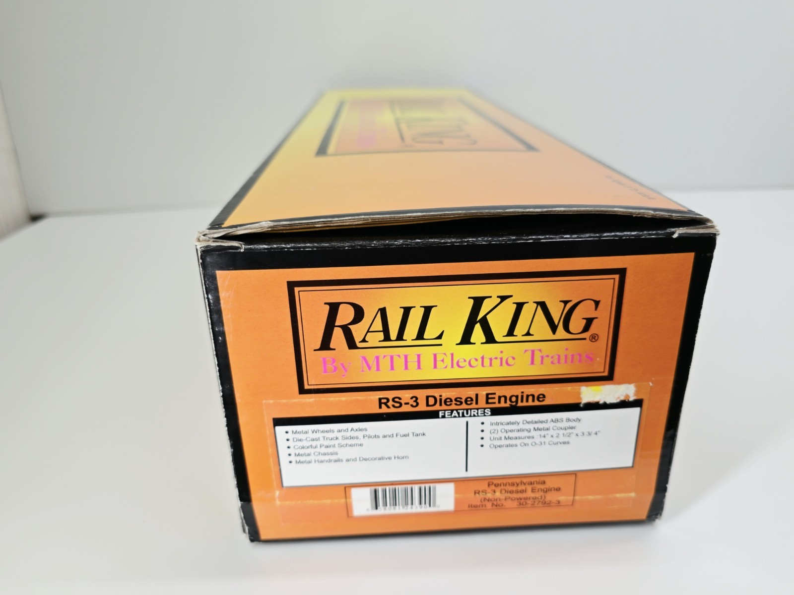 MTH – O – Pennsylvania RS-3 Diesel Engine Non-Powered #30-2792-3