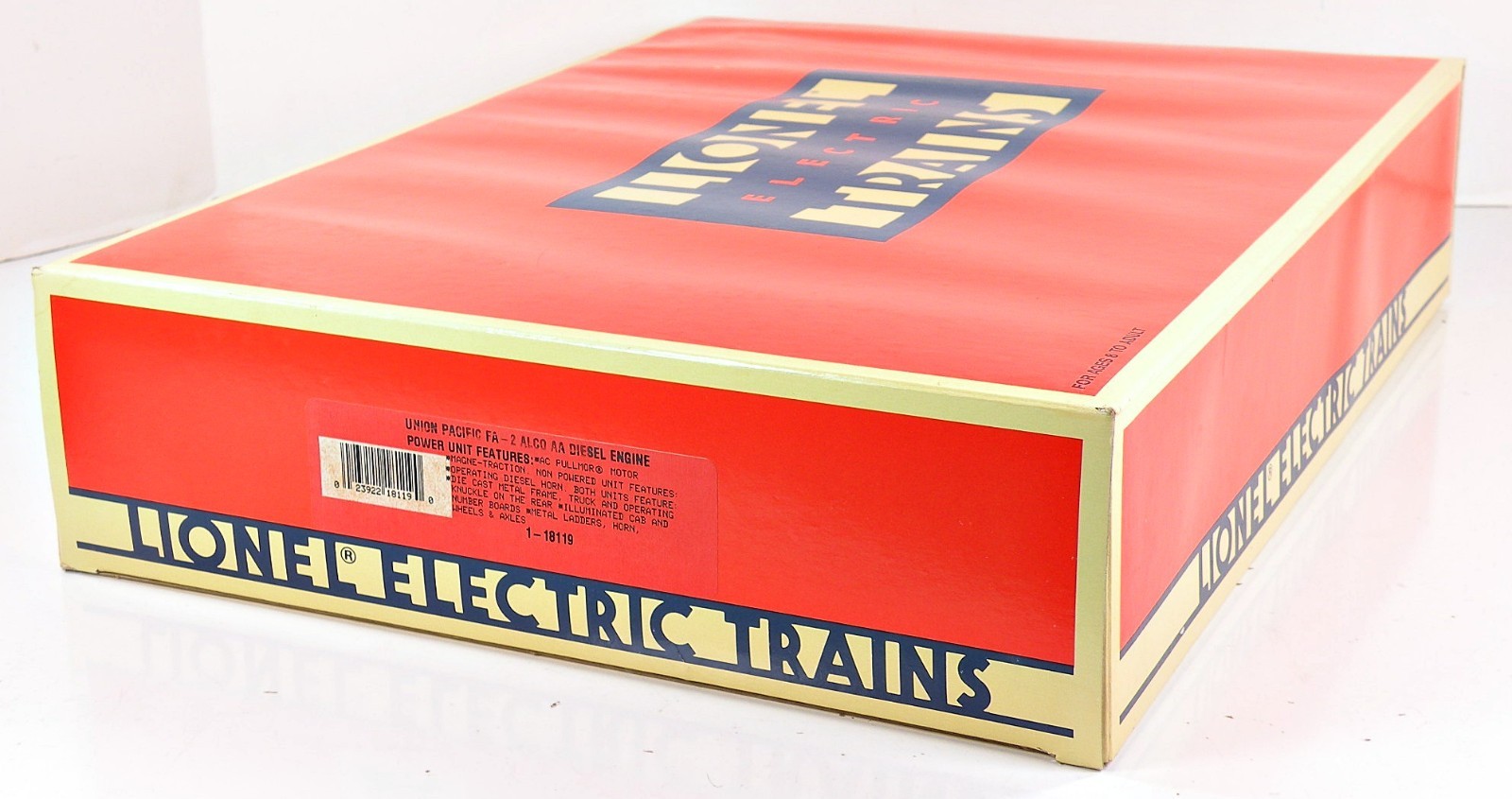 Lionel 6-18119 Union Pacific UP FA-2 Alco A-A Set w/Horn /1/ 1994 LN