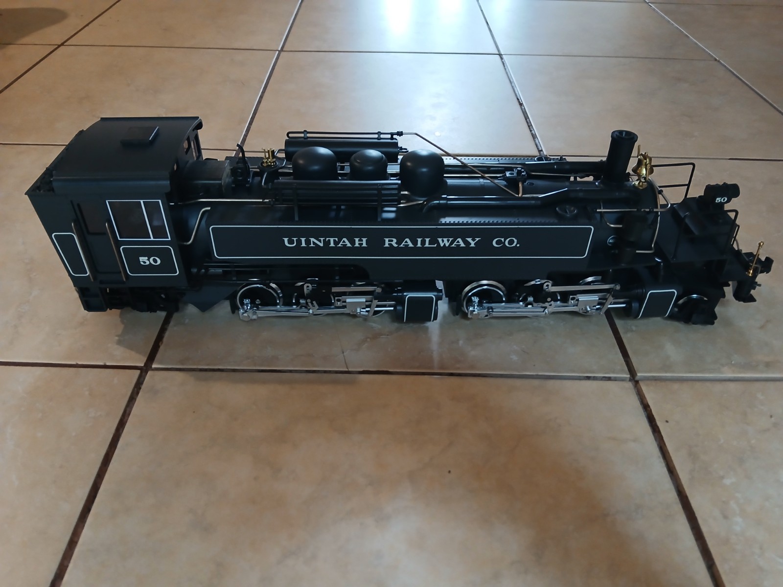 LGB Uintah Railway Co. Locomotive No. 50 Mallet 2-6-6-2 G Scale – VERY NICE!