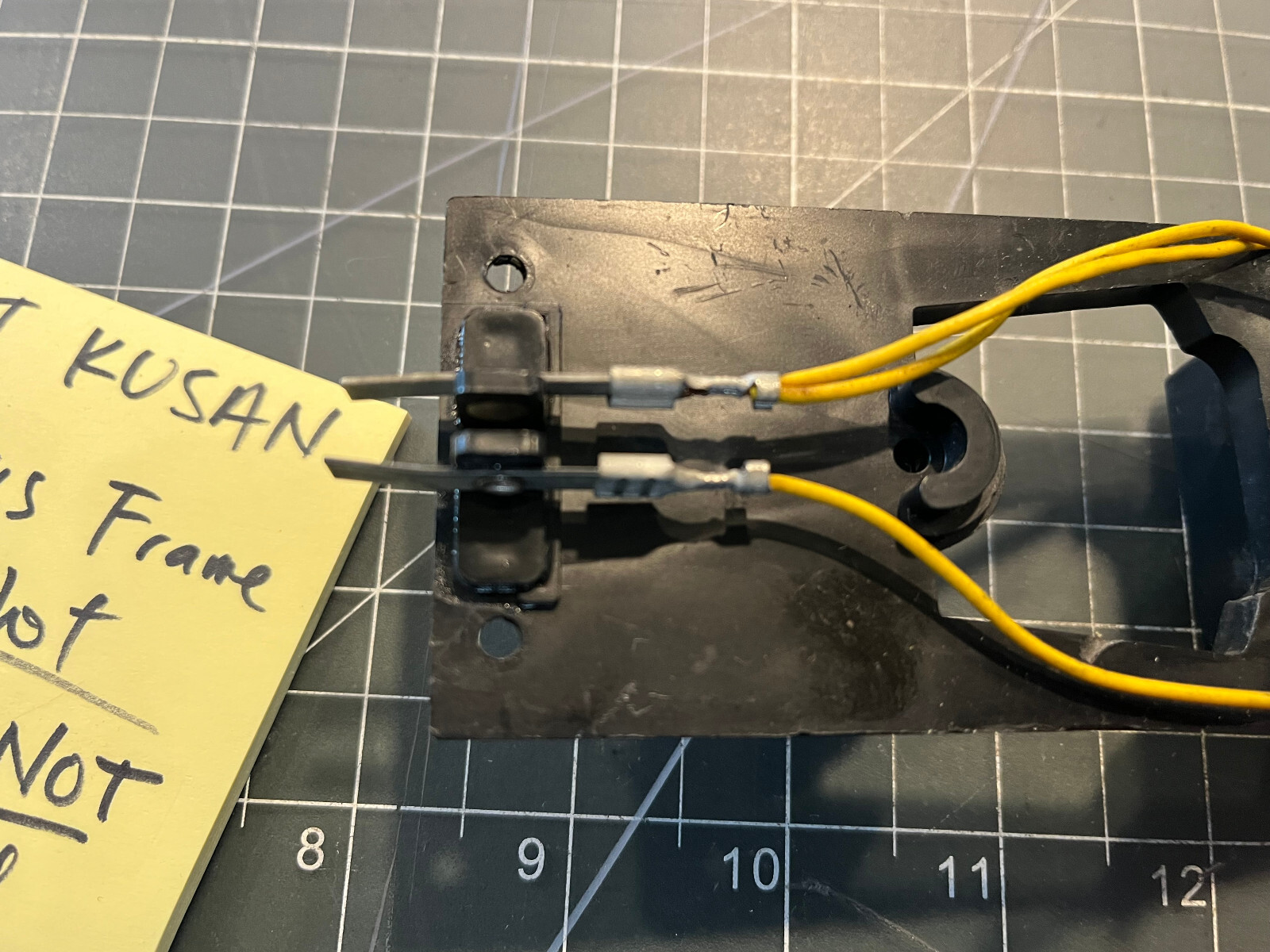 KMT Kusan Auburn Train 2716 Alco Diesel Locomotive CHASSIS FRAME ONLY PART LOT D