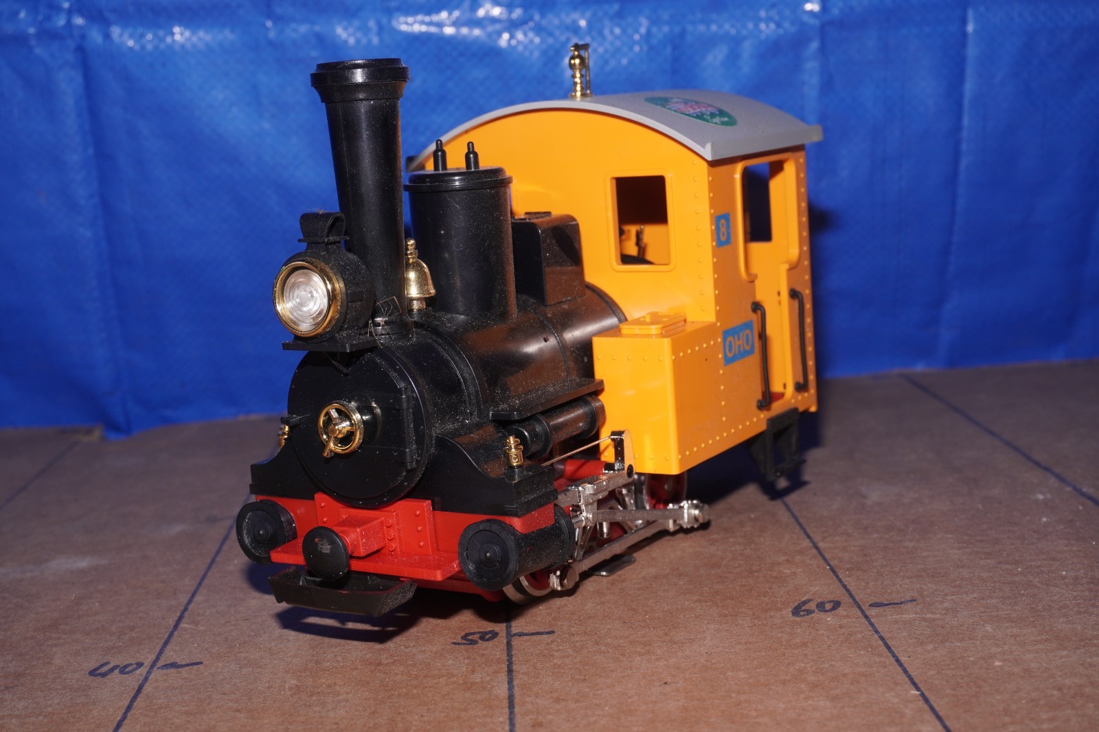 LGB G Gauge Steam Locomotive BOD/5/1 Stainz, Yellow, 1:22.5, Analog DC, Plastic