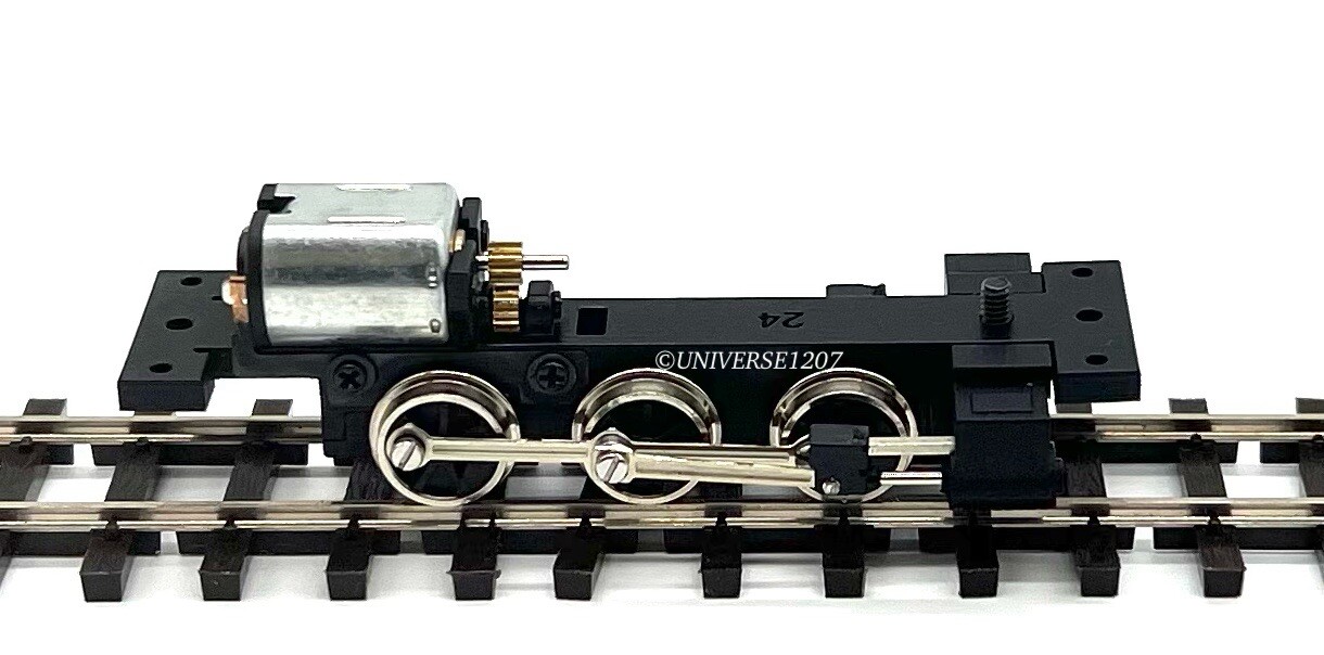 N/HOn30/HOe/009 0-6-0 Steam Locomotive Power Drive Chassis 24mm/8mm H0e Engine