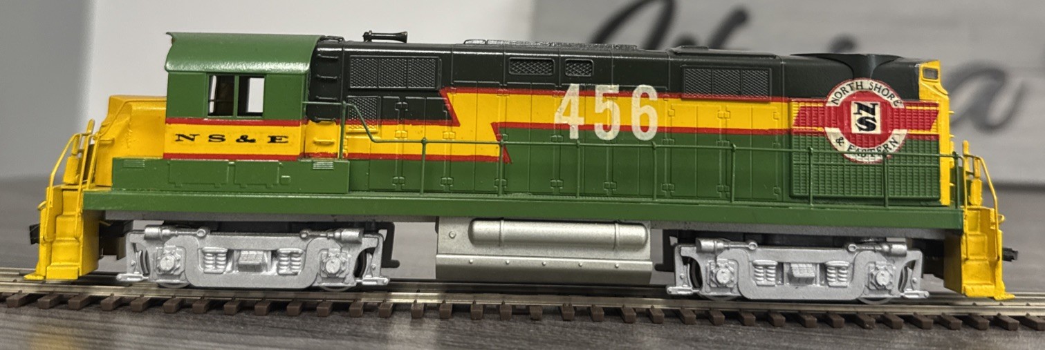ALCO Models HO Brass #D-101 DL-640 RS-27 C/Ptd. NS&E #456 – Tested & Used!