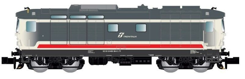 Arnold HN2576 D445 Intercity Livery Trenitalia FS Scale N 1/160