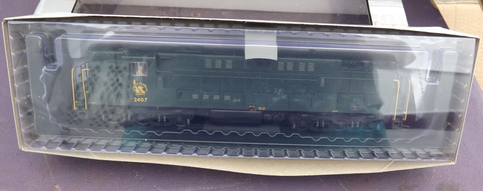 Atlas HO FM H-24-66 Trainmaster Diesel Jersey Central 2407 10004112 New MIB 2024
