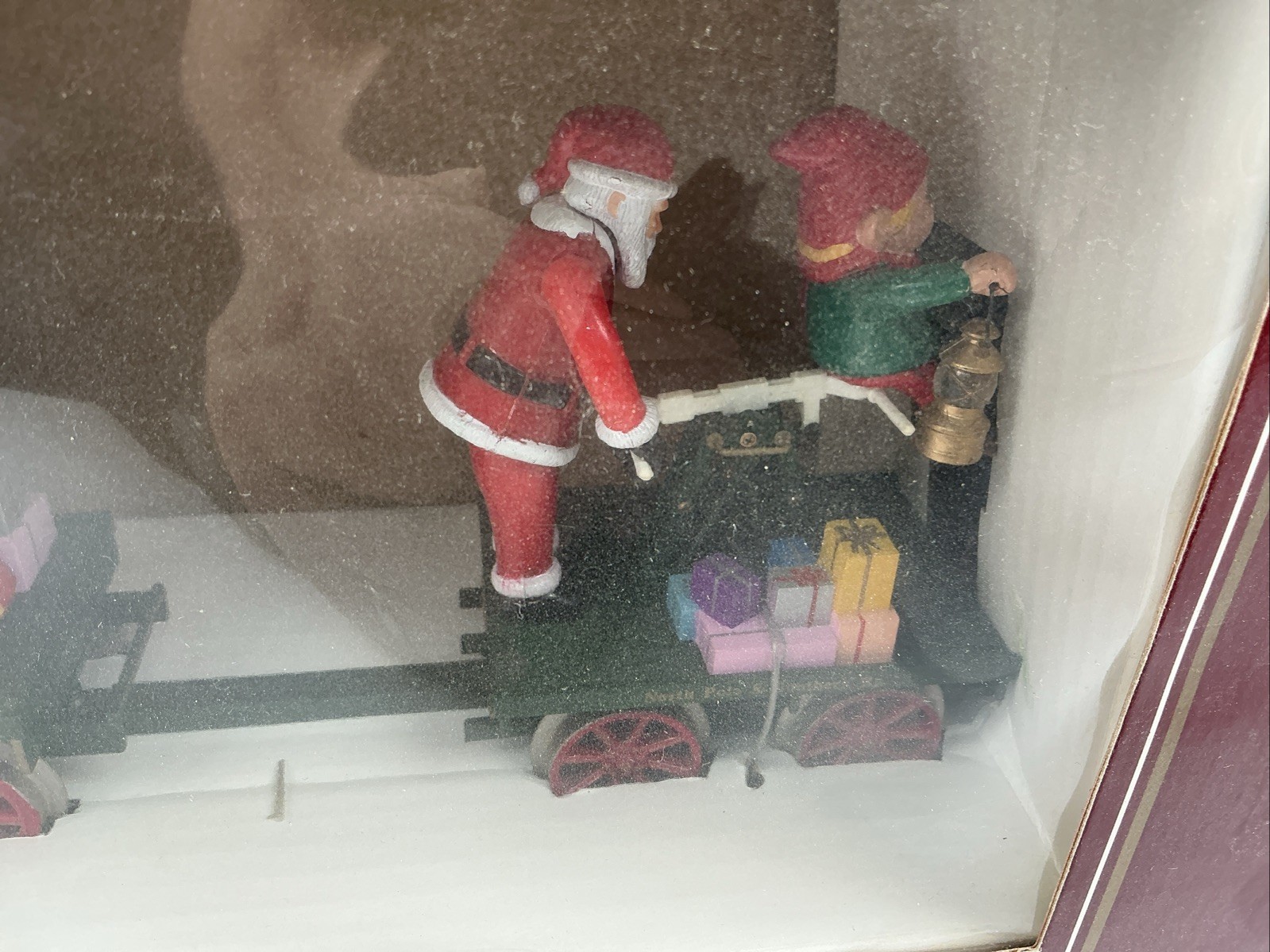 Bachmann G Scale 96240 Christmas Handcar w/Figures for parts